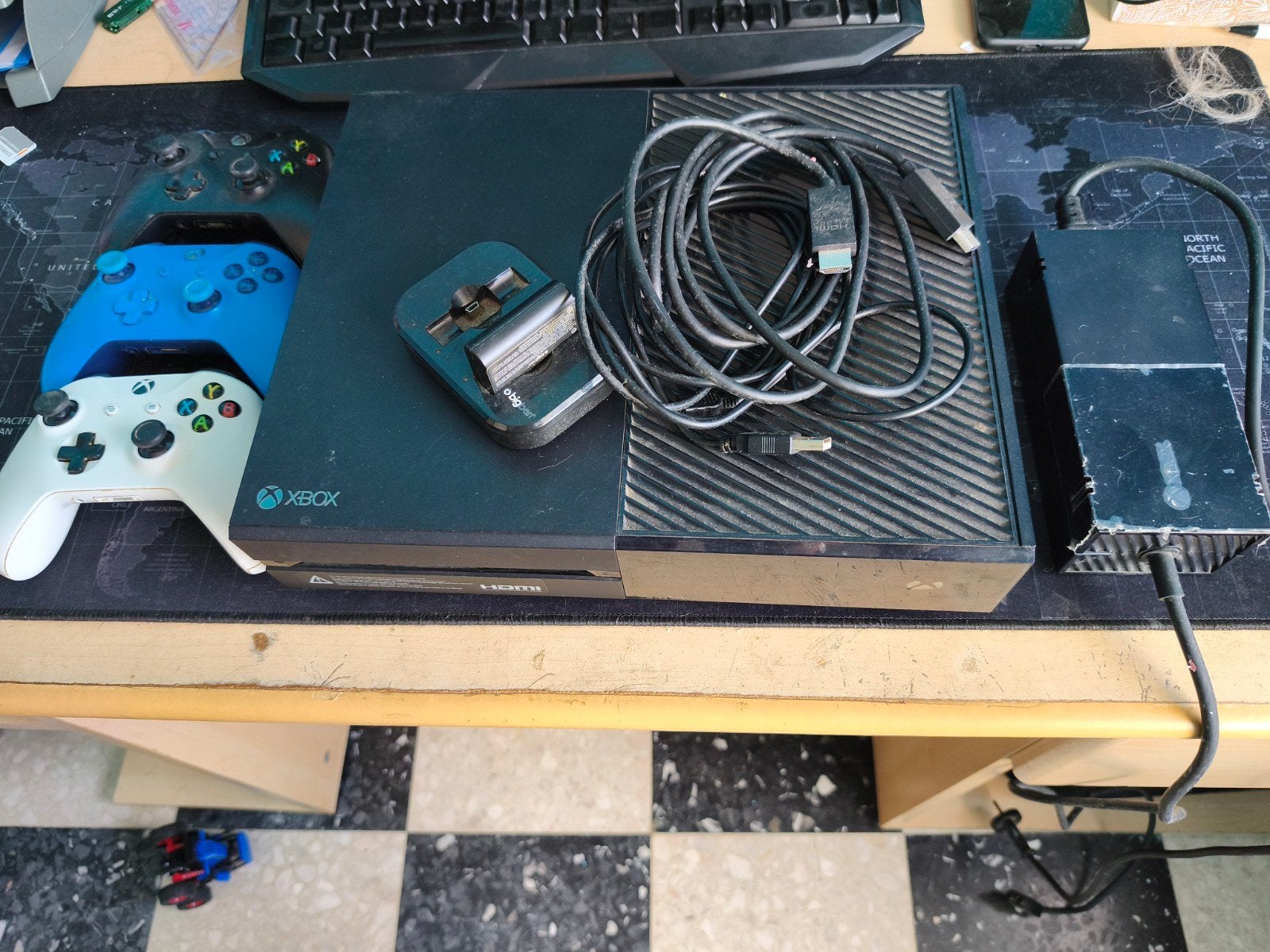 Complete Xbox One Set – 3 Controllers + 14 Games + Oplaadsta, Consoles de jeu & Jeux vidéo, Enlèvement ou Envoi, Xbox One