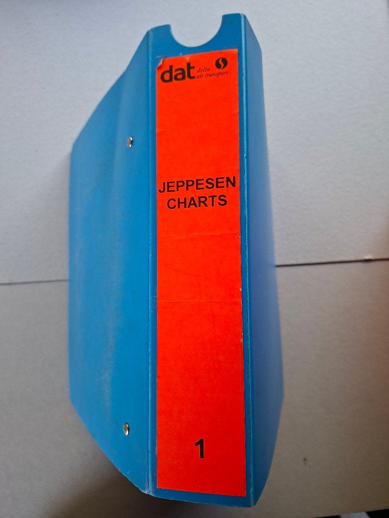 DAT - SABENA - Jeppesen Charts, Verzamelen, Ophalen of Verzenden, Gebruikt, Overige typen