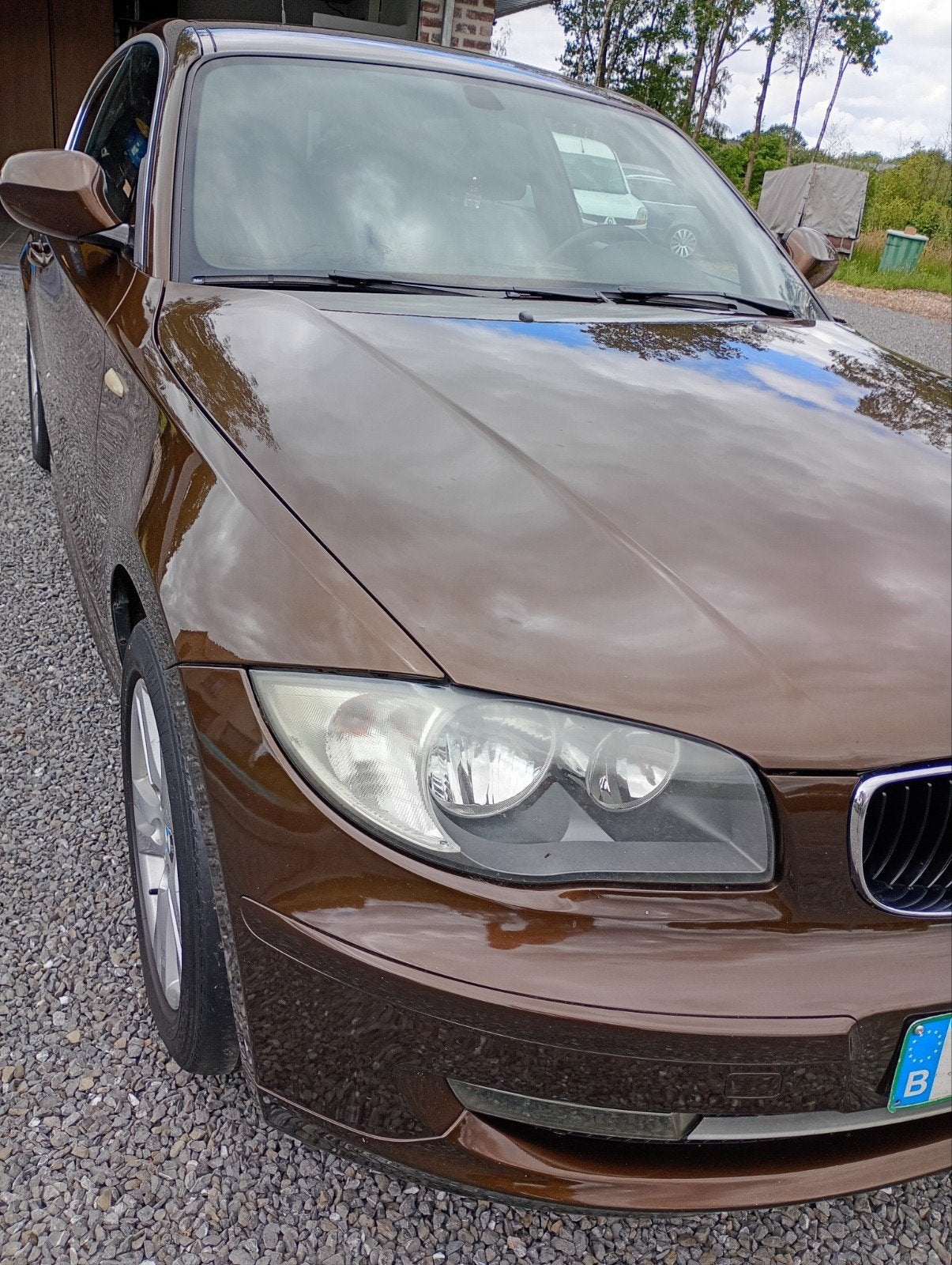 BMW 1 reeks ,2011 ,129000 km , garantie, Autos, BMW, Achat, Entreprise, Alarme, Diesel