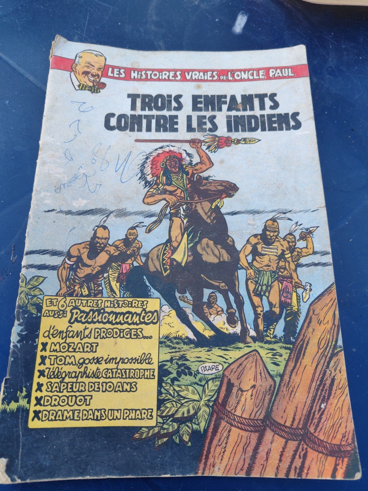 Les histoires vraies de l oncle Paul, Enlèvement