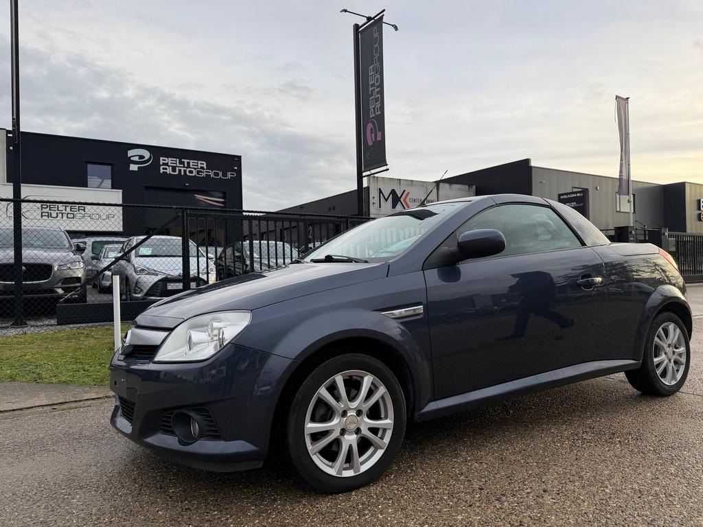 Opel Tigra Cabrio 1.3 DT CDTi 70 pk!, Auto's, Opel, 0 kg, Zwart, 4 cilinders, 0 kg