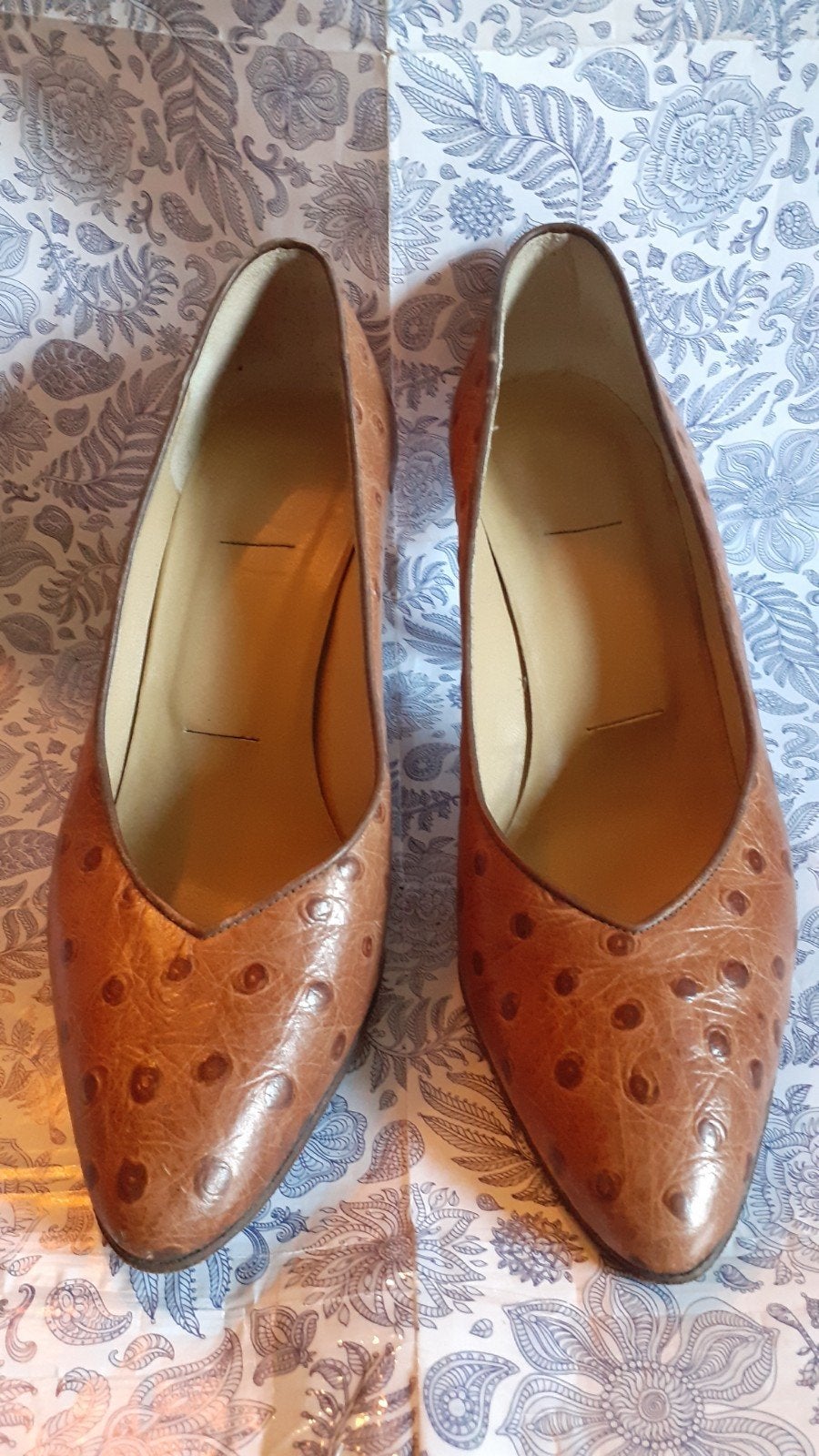 Paire escarpins cuir italien pt 5 pour pied de 23 cm, Kleding | Dames, Schoenen, Pumps, Bruin, Ophalen of Verzenden