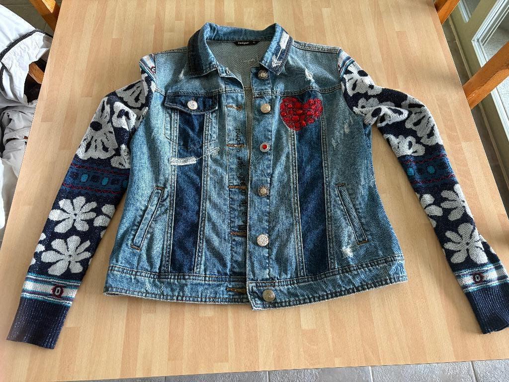 Desigual jasje maat 40, Kleding | Dames, Ophalen of Verzenden, Zo goed als nieuw, Maat 38/40 (M), Jasje