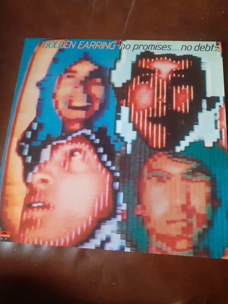 LP Golden Earring : No promises...no debts, Cd's en Dvd's, Vinyl | Rock, Ophalen of Verzenden, LP