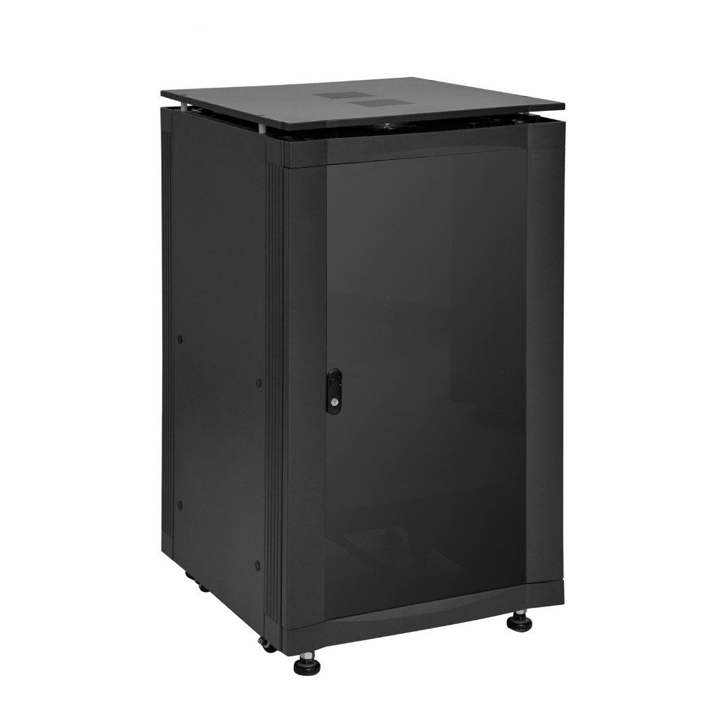 19'' Industrial Server Cabinet 24U, Informatique & Logiciels, Armoires de serveurs, Enlèvement ou Envoi, Neuf, Verre