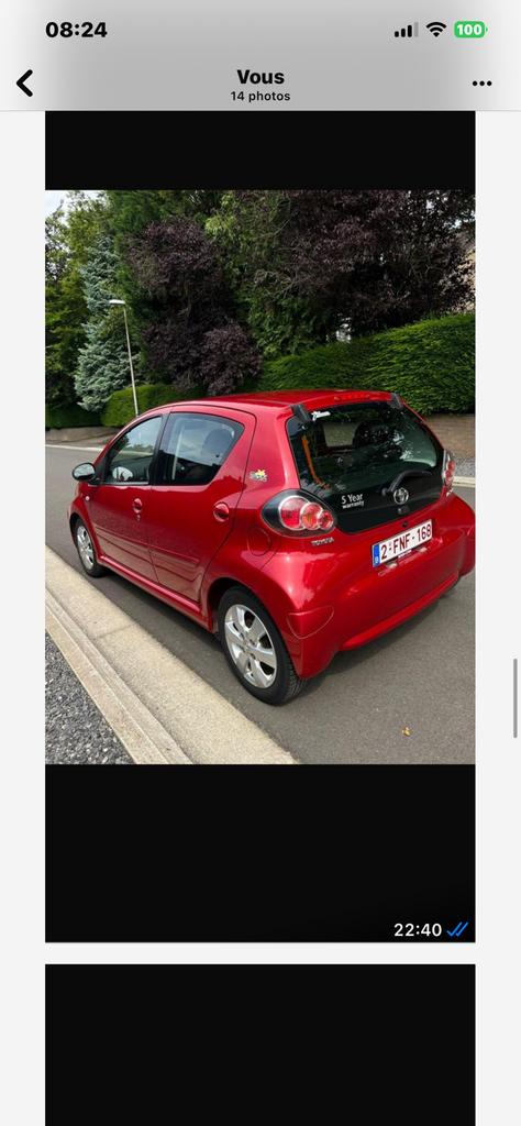 Toyota Aygo 2010, Autos, Achat, 5 portes, Aygo, Essence