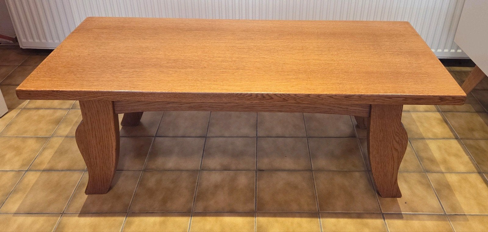 Salontafel uit vol hout, Ophalen