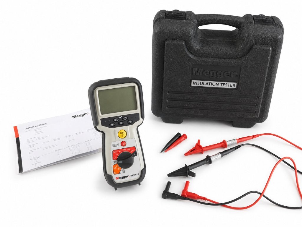 Megger MIT415 isolatietester, Doe-het-zelf en Bouw, Meetapparatuur, Ophalen of Verzenden, Zo goed als nieuw, Overige meters