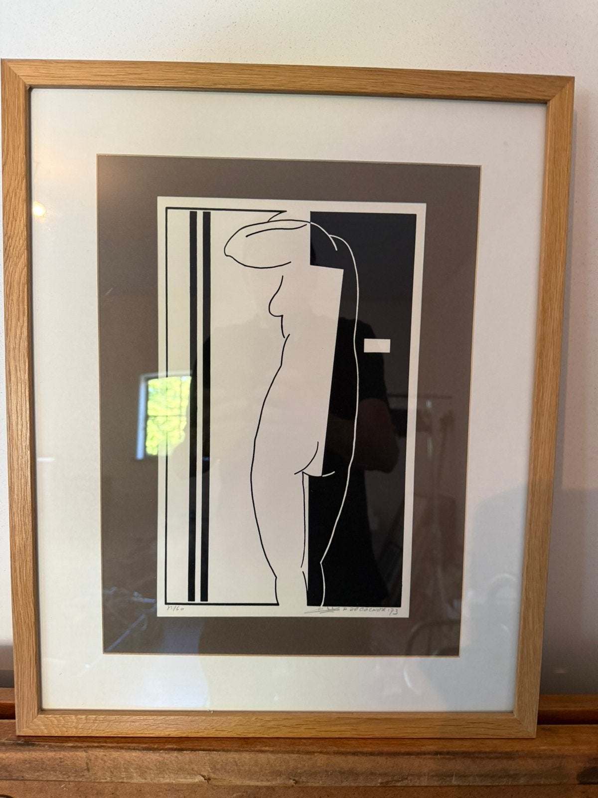 Paul de cocker, Ingelijst, Ophalen, Abstract