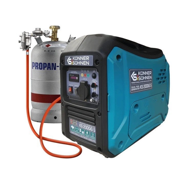 Könner & Söhnen Inverter Generatoren 2-9,5kW Startklaar, Neuf, Démarrage électrique, Essence, Moins de 5 kVA