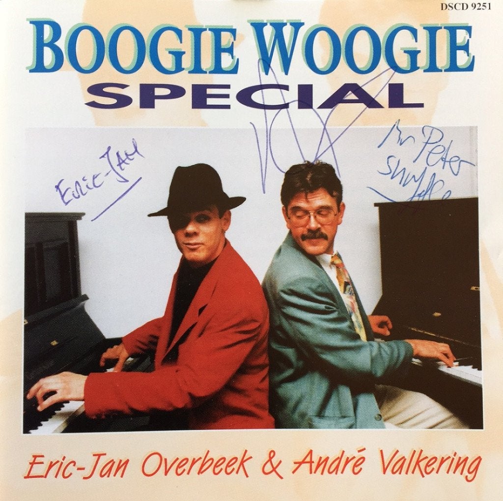 SALE--CD ERIC-JAN OVERBEEK & ANDRÉ VALKERING-Boogi, Verzenden, Blues