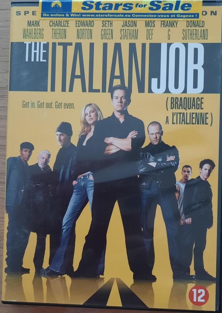 Le job italien de 2003 avec Mark Wahlberg, Enlèvement ou Envoi