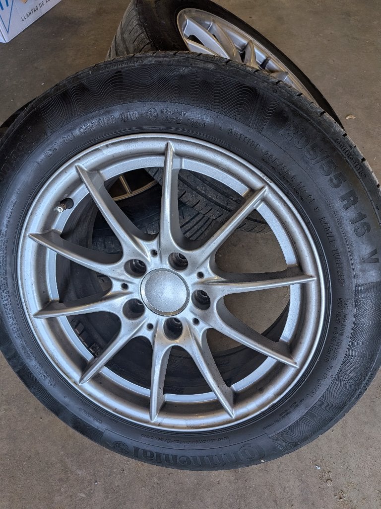 Jantes Orig Mercedes 16", 16 pouces, Véhicule de tourisme, Pneus été, 205 mm