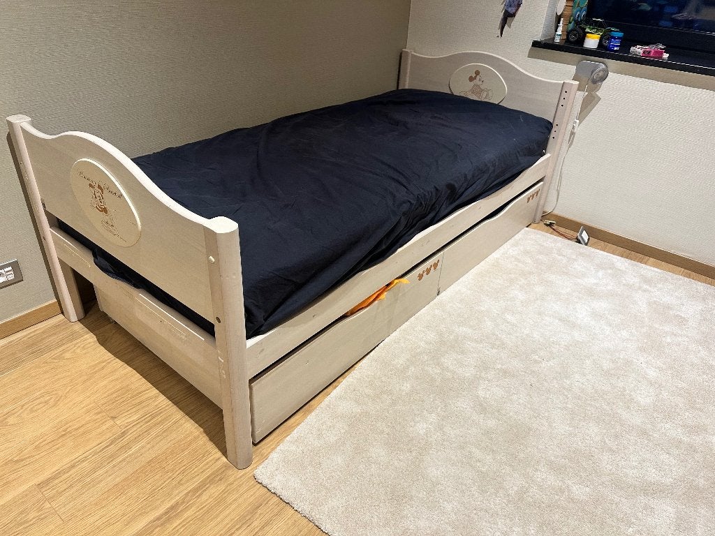Kinderbed Disney zonder matras, Ophalen, Gebruikt, 90 cm, Eenpersoons
