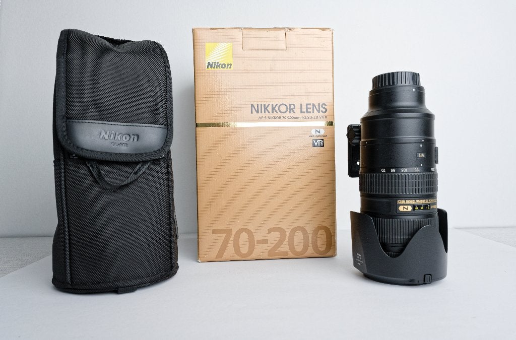 Nikon Nikkor AFS 70-200 F2.8 VR II, Ophalen, Gebruikt, Nikon, Telelens