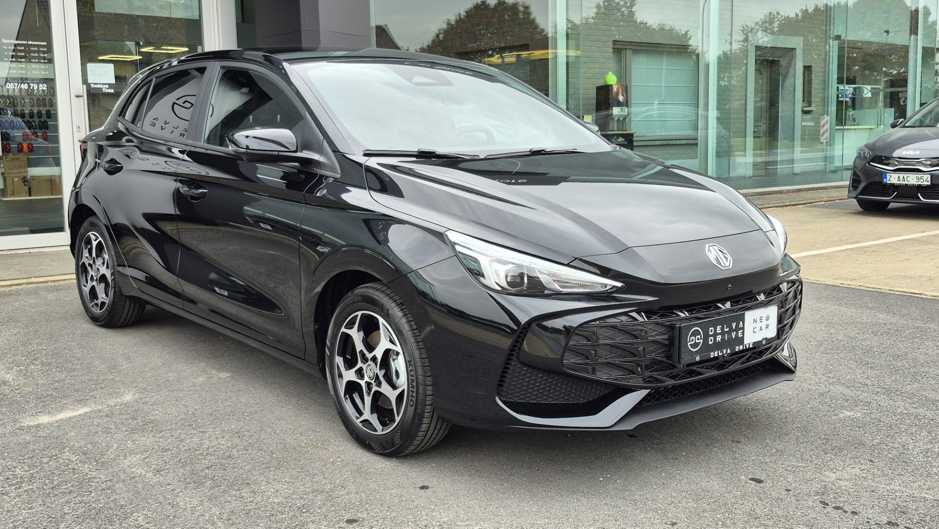 MG MG3 Hybrid+ Luxury, Auto's, 4 cilinders, Zwart, 5 zetels, Hybride Elektrisch/Benzine