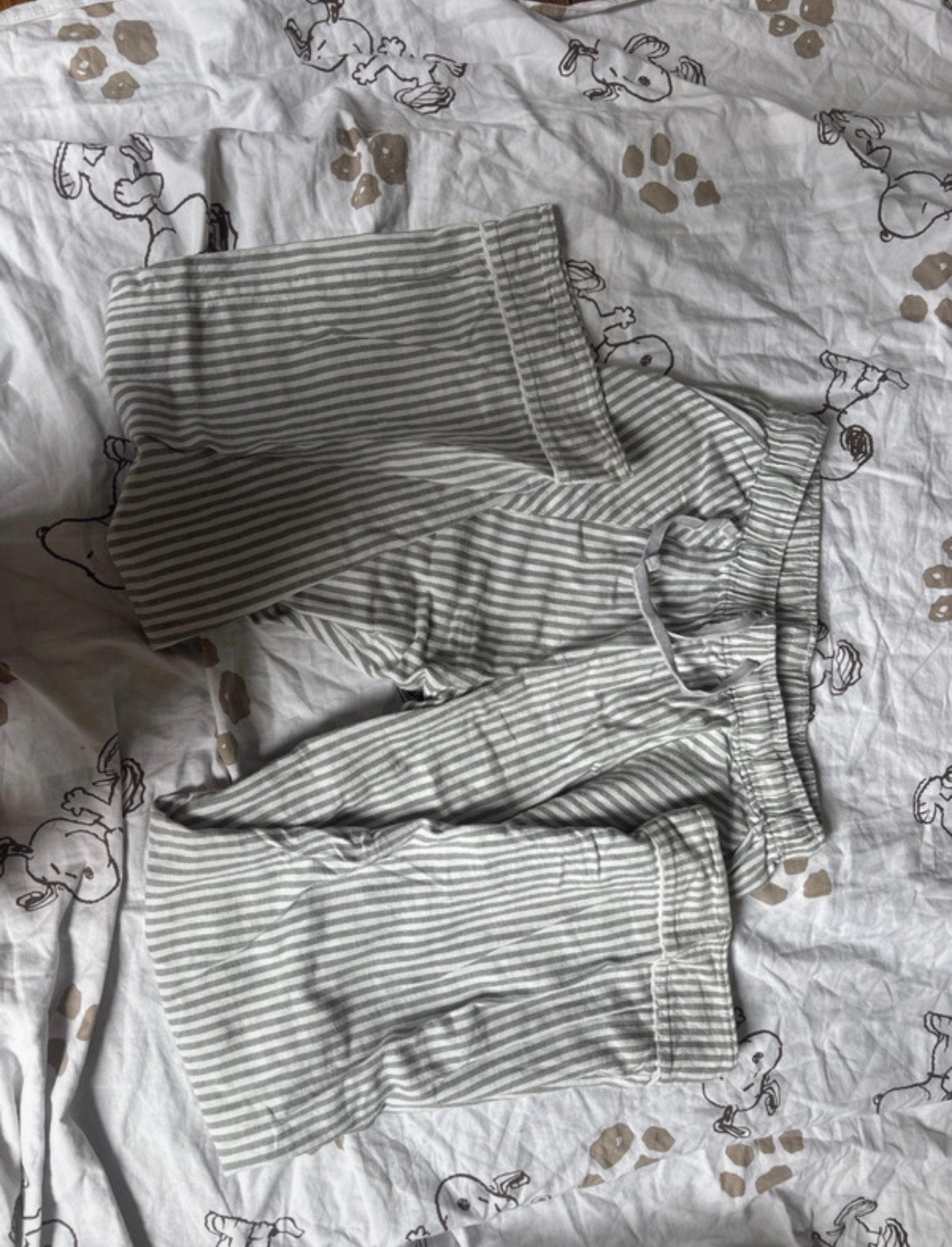 Gestreepte slaapbroek, Kleding | Dames, Pyjama's, Ophalen, Gedragen, Maat 36 (S)