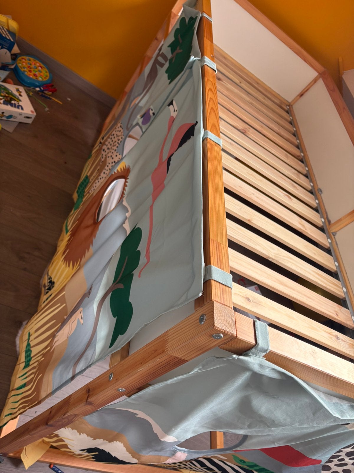 Lit pour enfant Ikea, Enlèvement, Comme neuf, 180 cm ou plus, Lit mezzanine ou Lit superposé