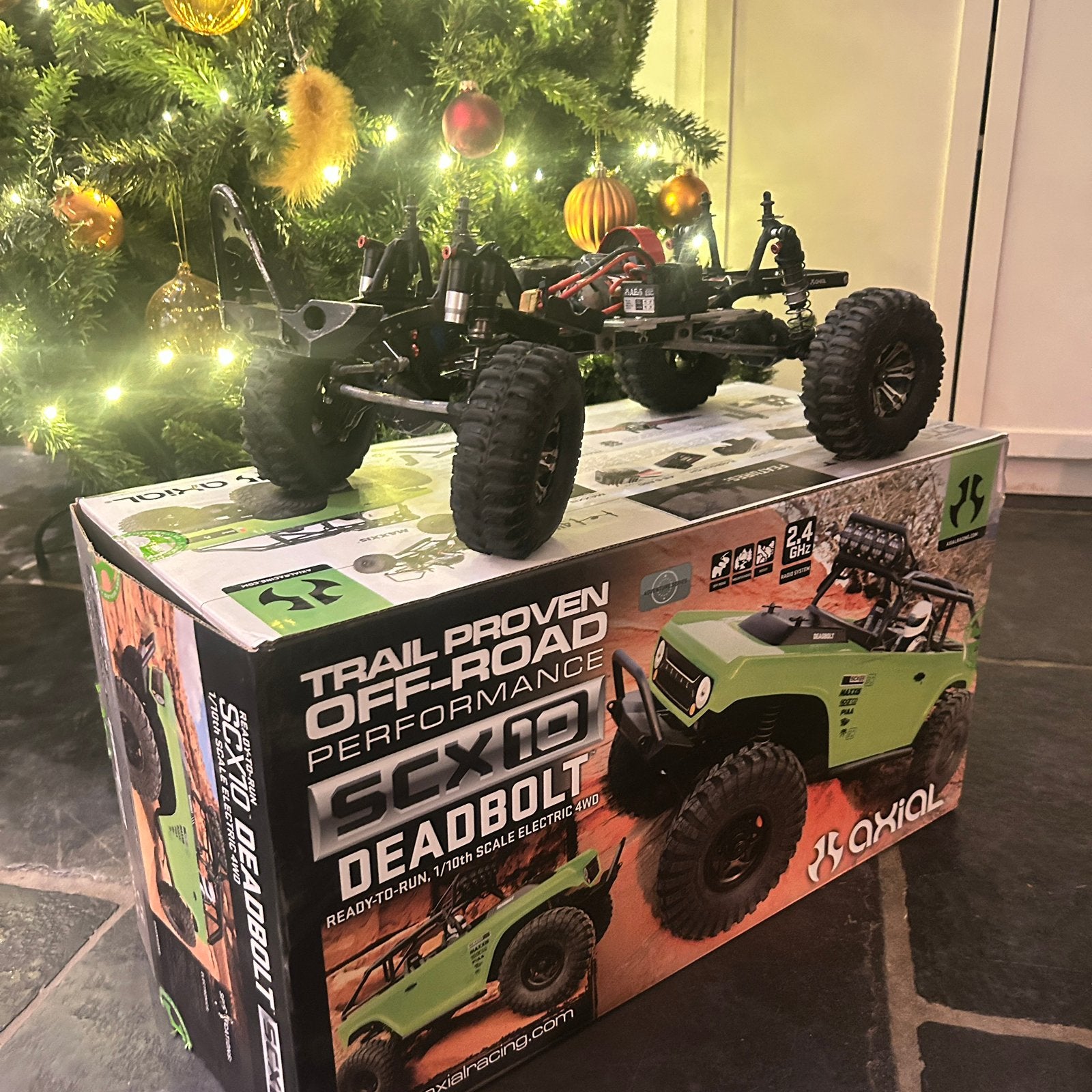 scx10, Échelle 1:10, Voiture off road, Enlèvement, Utilisé