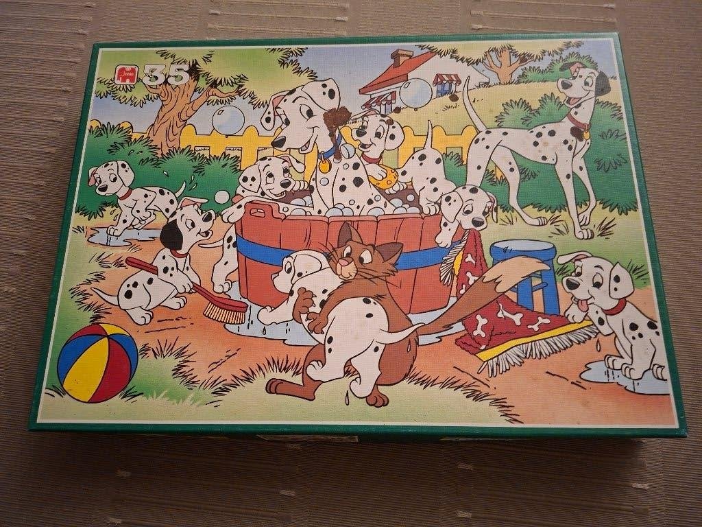 Disney puzzel Dalmatiers 35 stuks  JUMBO, Ophalen, 10 tot 50 stukjes, Zo goed als nieuw, 2 tot 4 jaar