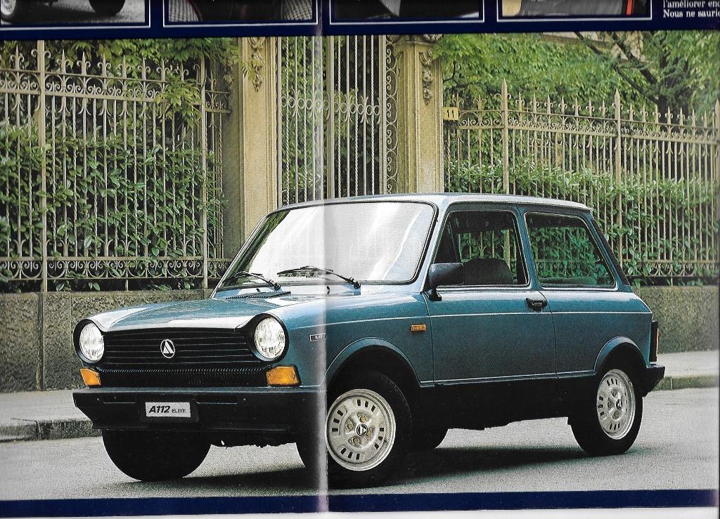 AUTOBIANCHI A 112, Enlèvement ou Envoi, Comme neuf