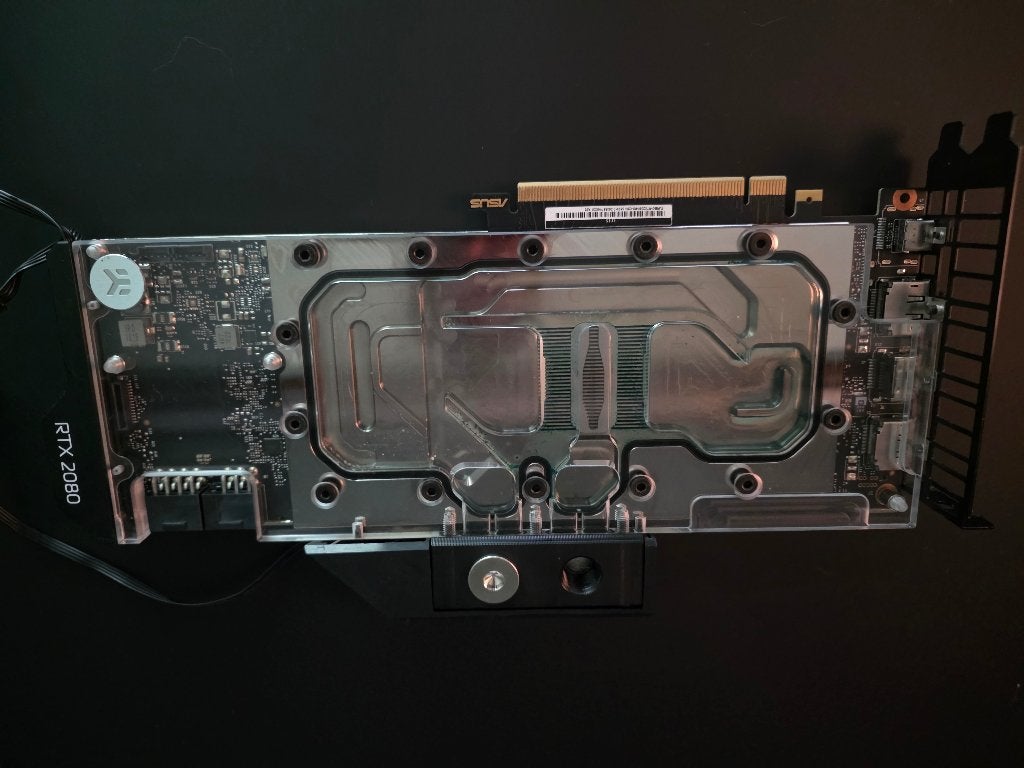 Nvidia Geforce 2080 RTX water blok, Ophalen of Verzenden, Gebruikt, Nvidia