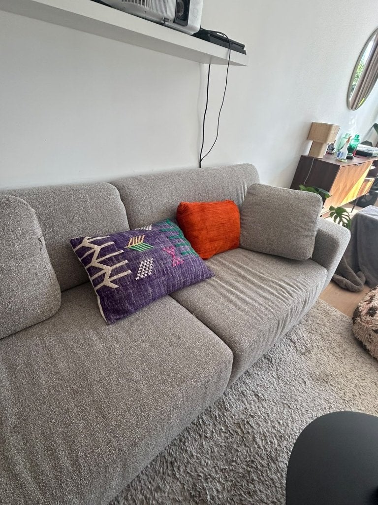 Grijze zetel DEBA, Enlèvement, 150 cm ou plus, 300 cm ou plus