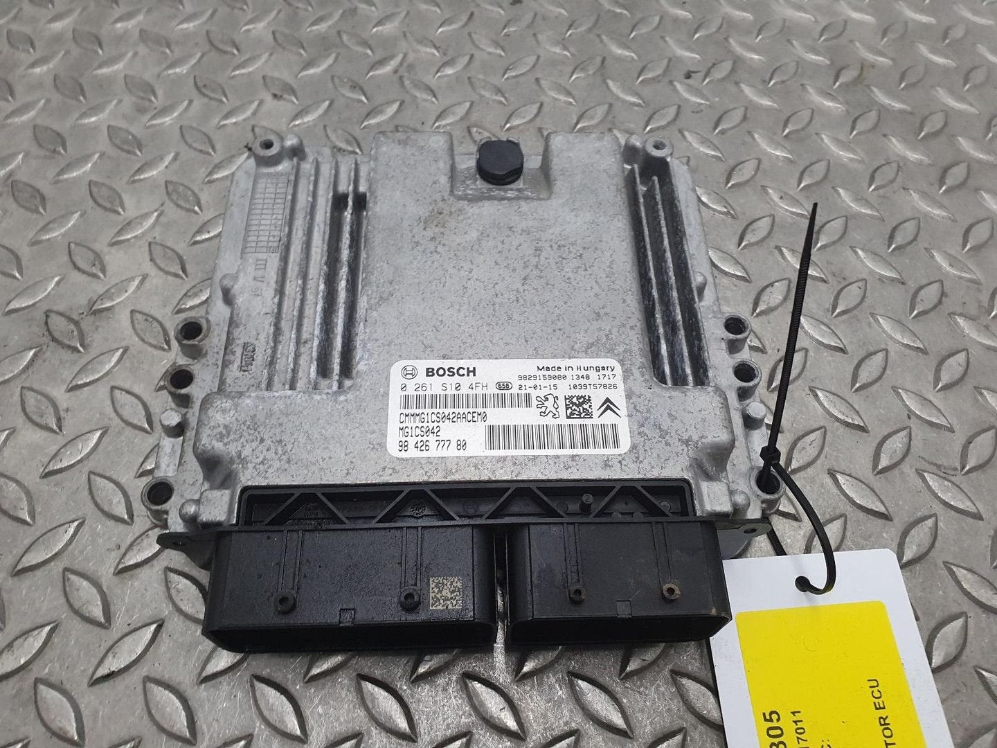 PEUGEOT 3008 GT HYBRID COMPUTER ECU 9842677780 2021, Ophalen of Verzenden, Gebruikt, ARN erkend