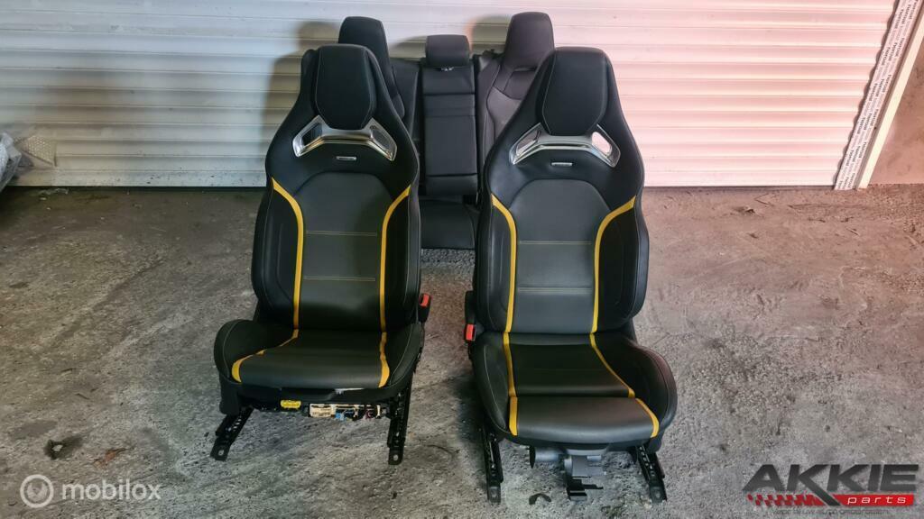 Mercedes A-klasse W177 A45 AMG kuipstoelen bekledingset, Auto-onderdelen, Interieur en Bekleding, Gebruikt, Mercedes-Benz, Ophalen of Verzenden