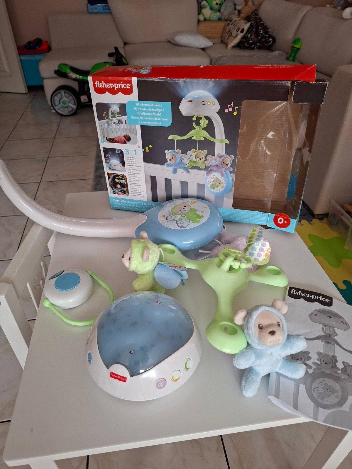 Fisher-Price 3-in-1 Projection Mobile, Enlèvement