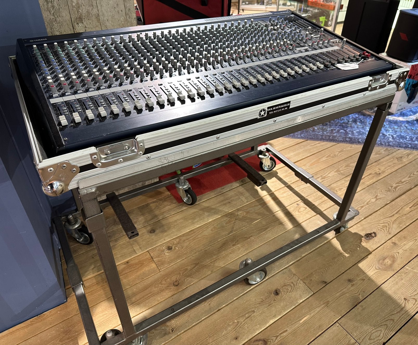 Yamaha MG32/14 FX + case + stand +365 dagen retour-garantie, Muziek en Instrumenten, Ophalen of Verzenden, Gebruikt, 20 kanalen of meer