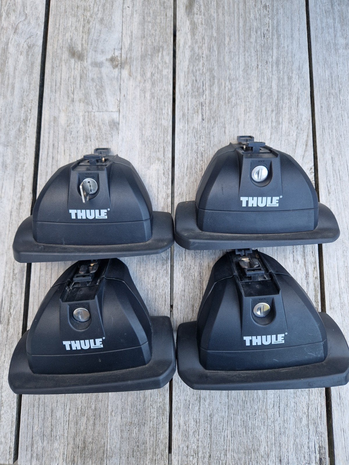 Thule pootjes voor Wingbar Evo of Sidebar Evo, Enlèvement