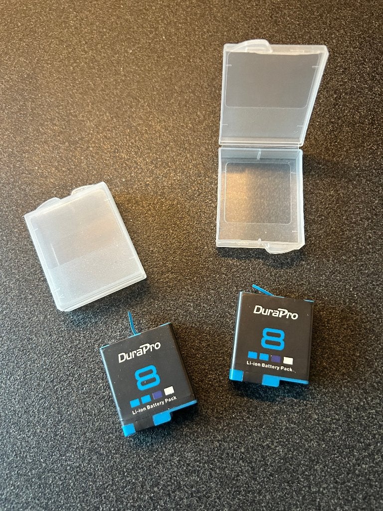 2x batterij voor GoPro 8 camera, Enlèvement ou Envoi, Neuf, GoPro