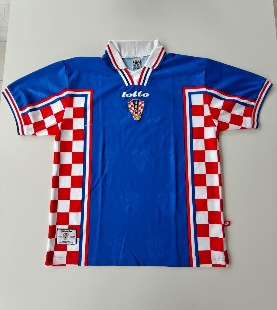 Origineel Croatia away jersey 1998, Ophalen of Verzenden, Zo goed als nieuw, Shirt