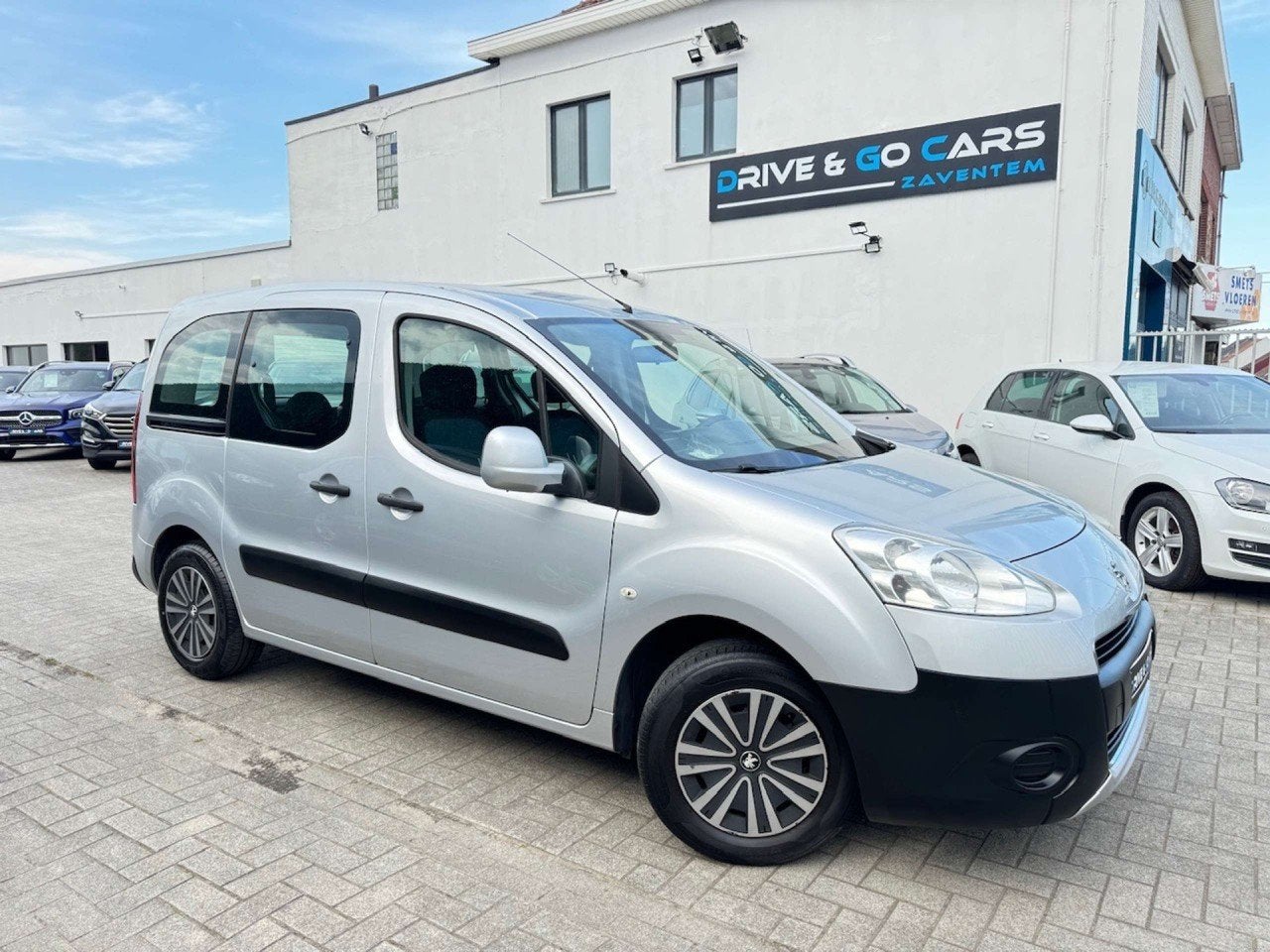 Peugeot Partner Tepee 1.6i Active - Airco * 1 JAAR GARANTIE, Auto's, Voorwielaandrijving, Euro 5, Stof, Gebruikt