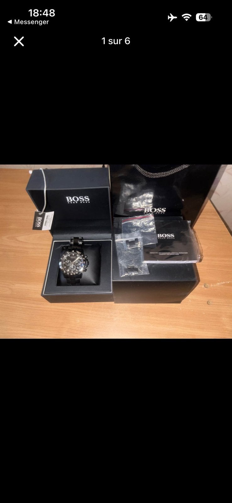Montre homme hugo boss, Bijoux, Sacs & Beauté, Enlèvement, Comme neuf