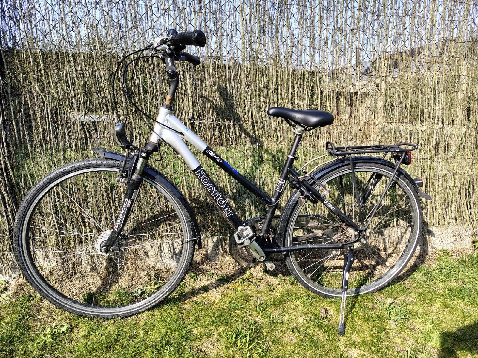 Hoprider sportieve damesfiets, Fietsen en Brommers, Gebruikt, Versnellingen, 18 tot 20 inch, Dames
