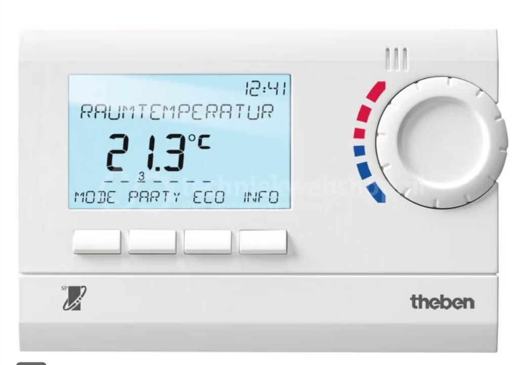 theben thermostaat, Doe-het-zelf en Bouw, Thermostaten, Ophalen, Gebruikt