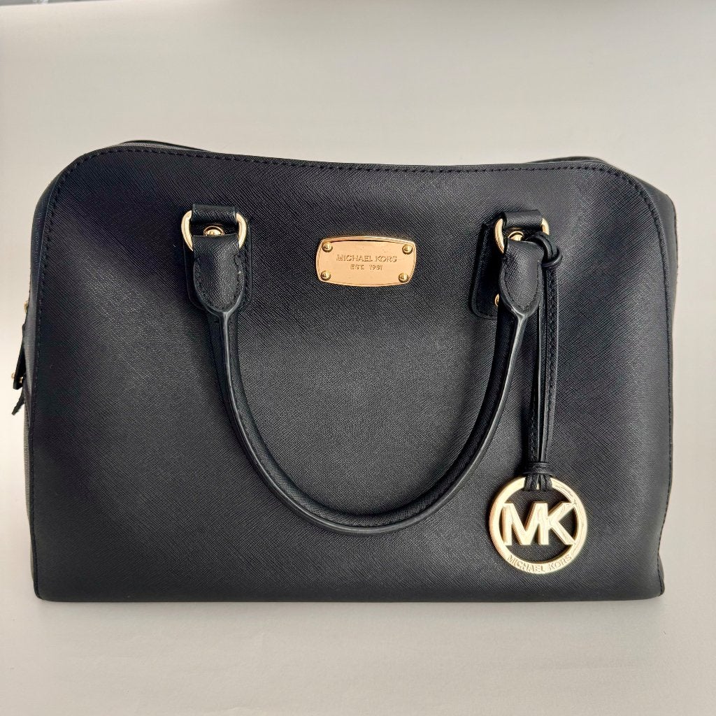 Handtas Michael kors, Ophalen of Verzenden, Gebruikt, Zwart, Handtas