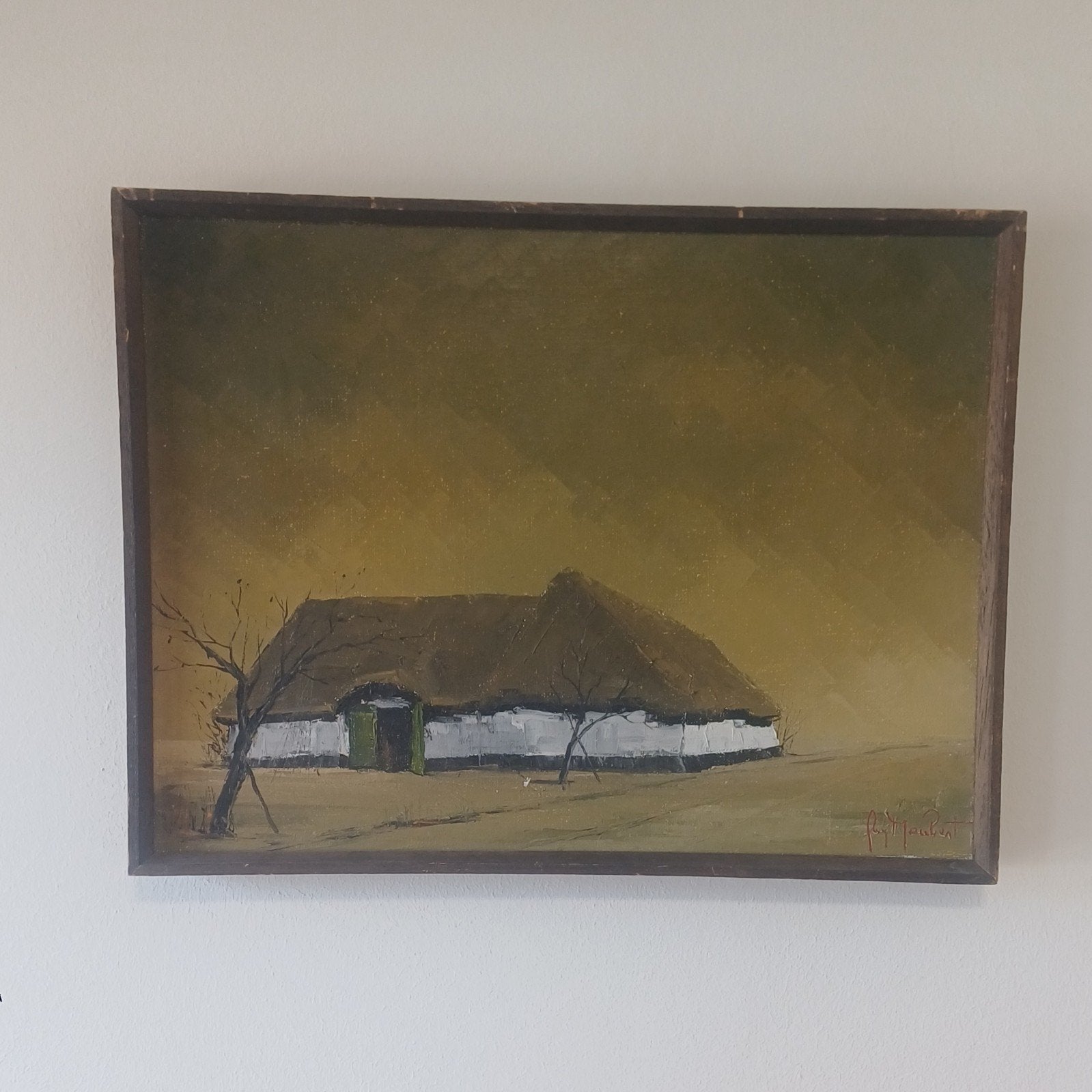 Guy Maubert 1900-1983 France, Antiquités & Art, Enlèvement, Toile