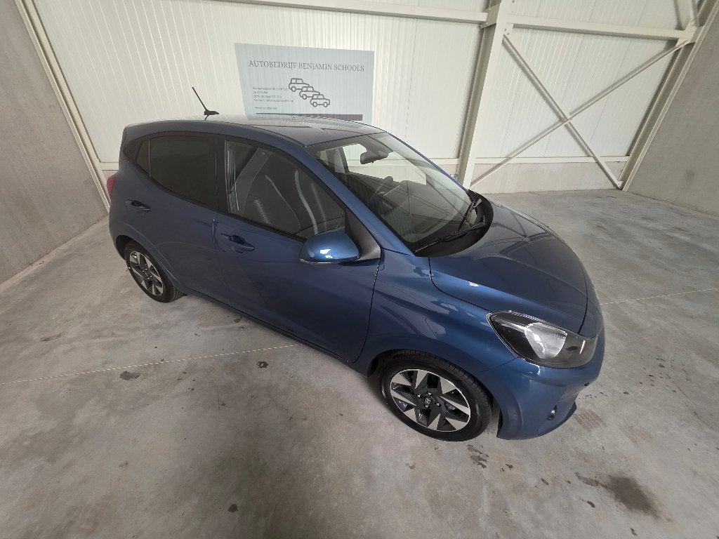 Hyundai i10 885KM - 1ste eig - Verkoop sterfgeval - AUTOMAAT, Auto's, Stof, 46 kW, https://public.car-pass.be/vhr/7e99965c-b907-4280-a596-7a52ea476a7a