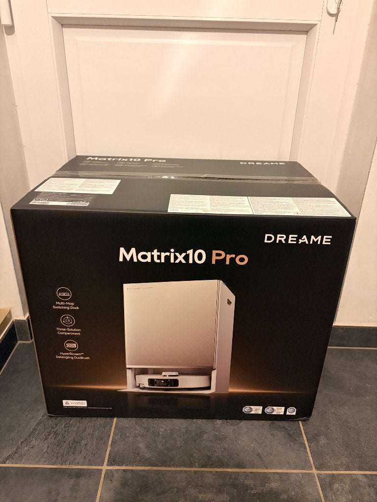 Aspirateur robot Dreame Matrix 10 pro neuf, Elektronische apparatuur, Stofzuigers, Dreame, Stille werking, Nieuw, Robotstofzuiger
