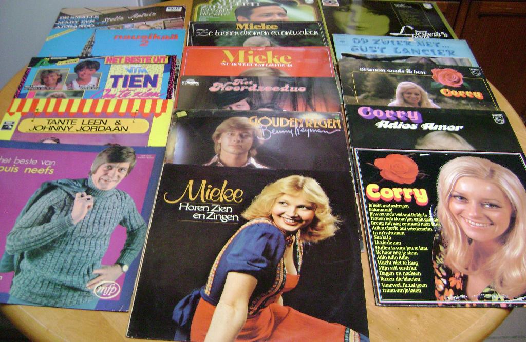 Lot 50 LP's nederlandstalig, Cd's en Dvd's, Vinyl | Nederlandstalig, Gebruikt, Ophalen of Verzenden, 1970 - 1979, Levenslied of Smartlap