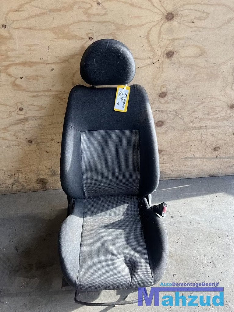 OPEL CORSA C 5 DEURS STOEL rechts passagiersstoel 2000-2004, Gebruikt, Opel Automobile GmbH, Kontakt@opel-infoservice.de, Opel
