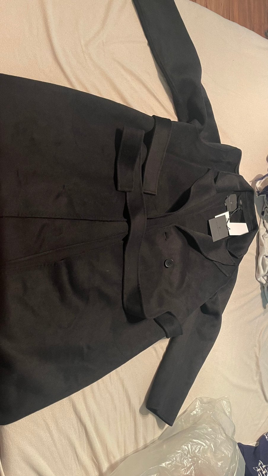 Mooie lange winterjas xl, Enlèvement ou Envoi, Neuf, Noir