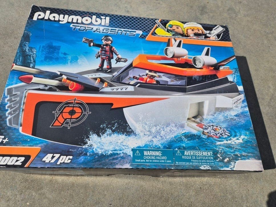playmobil Spy Team Turboschip (70002, Enlèvement