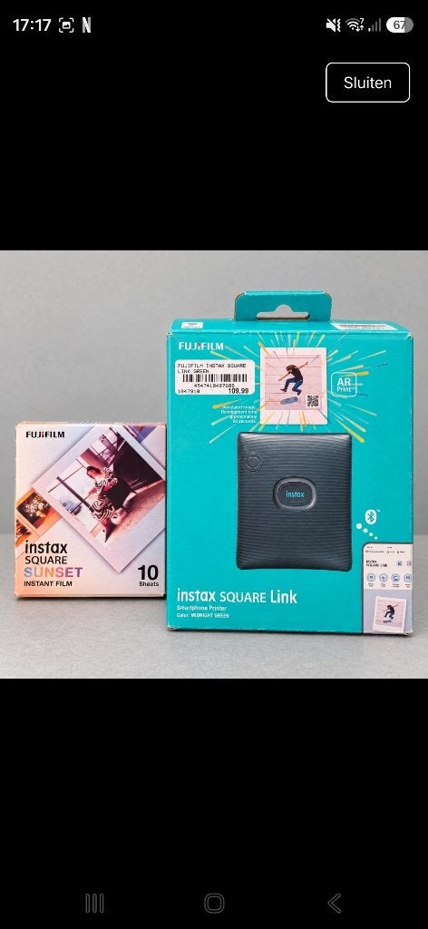 Instax fototoestel Gsm, Enlèvement ou Envoi, 1980 à nos jours, Appareils photo