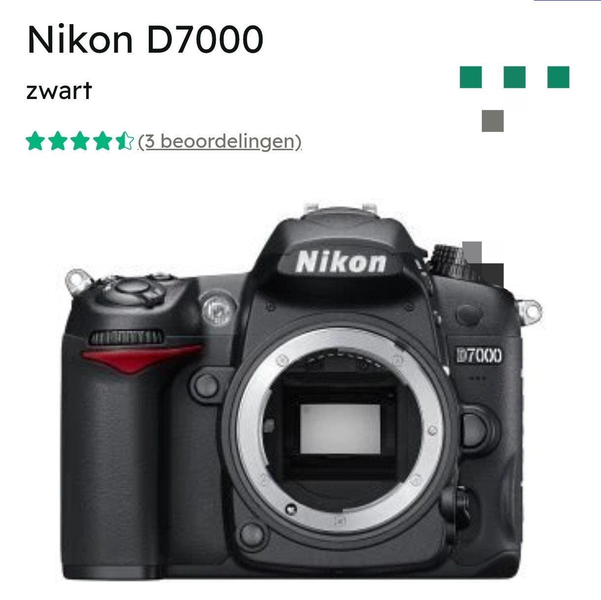 Camera nicon D7000 met tamerom lens 18/270, Ophalen of Verzenden