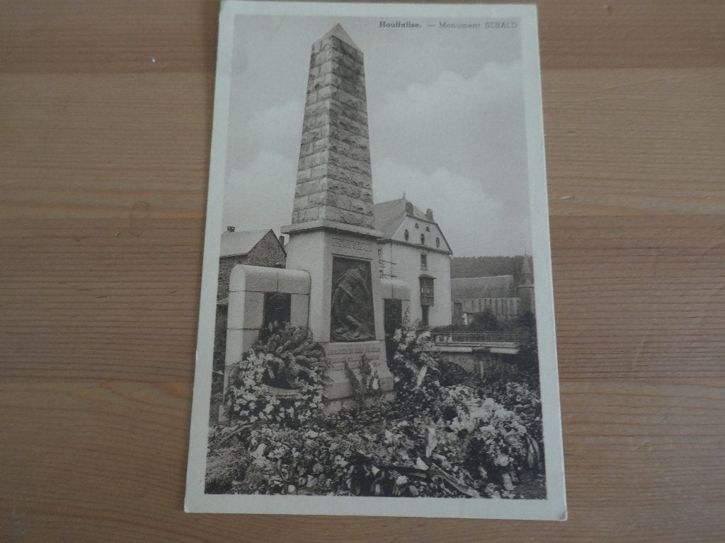 houffalize monument SEBALD, Verzenden, Ongelopen, Luxemburg