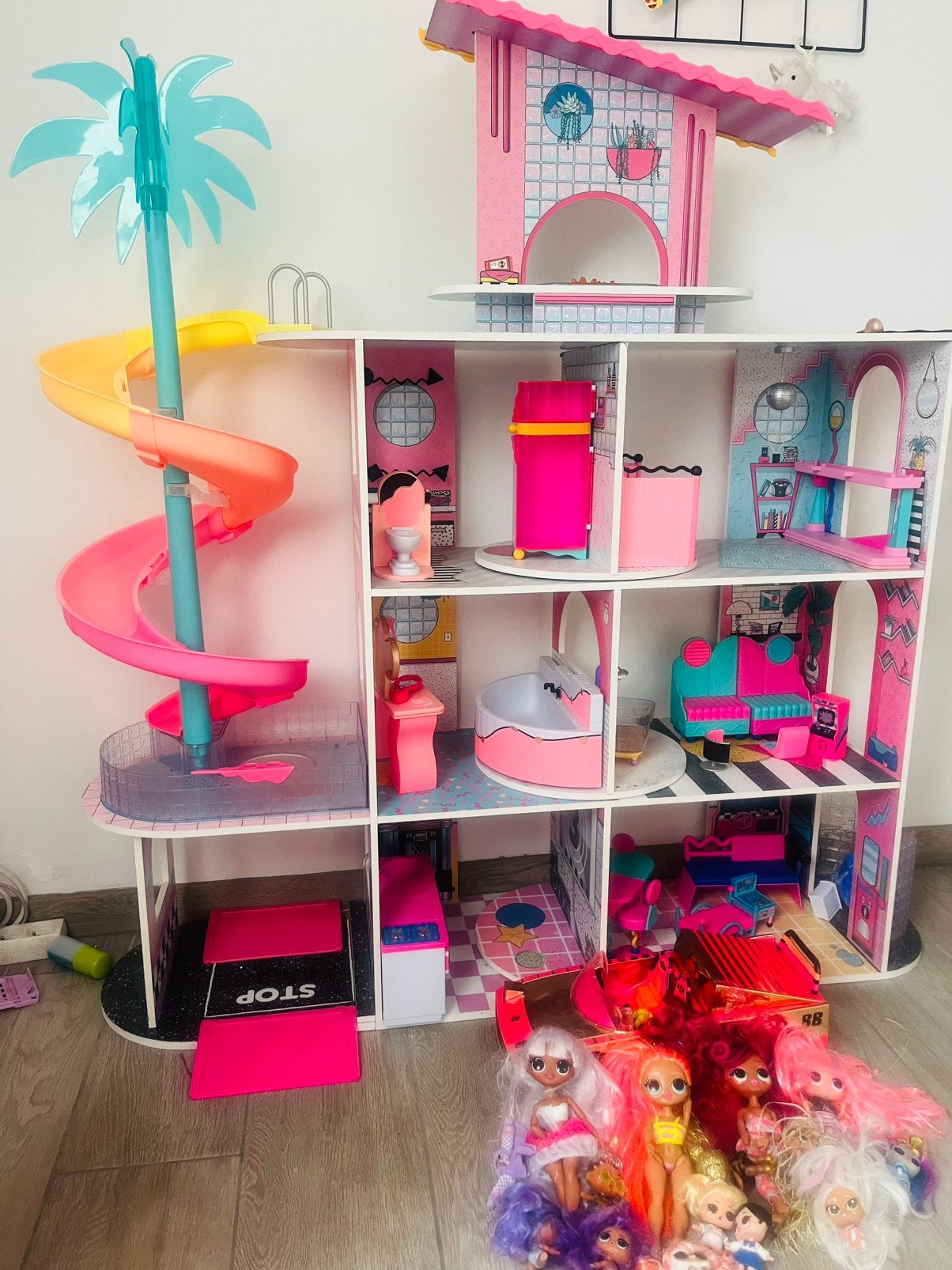 Lol poppenhuis, Kinderen en Baby's, Ophalen, Zo goed als nieuw, Poppenhuis